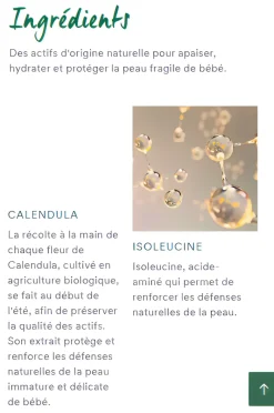 Gel lavant doux Klorane Bébé