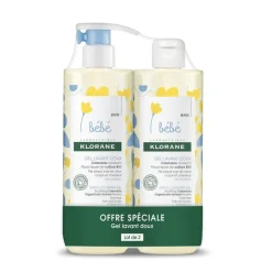 Gel lavant doux Klorane Bébé