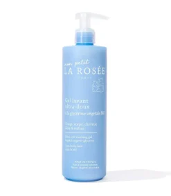 Gel lavant ultra doux bébé à la glycérine végétale La Rosée - flacon pompe de 400 ml