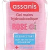 Gel mains hydroalcoolique parfum Rose Assanis - flacon de 80ml