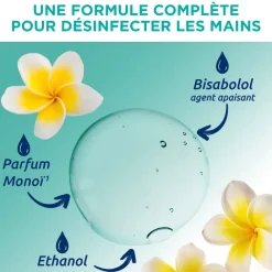 Gel mains hydroalcoolique rêve de monoï Baccide - flacon de 100ml