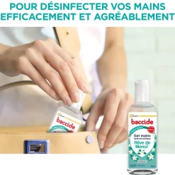 Gel mains hydroalcoolique rêve de monoï Baccide - flacon de 100ml