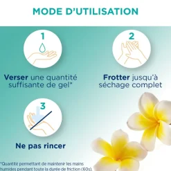 Gel mains hydroalcoolique rêve de monoï Baccide - flacon de 100ml