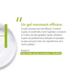 Gel moussant actif peeling Sébium Bioderma - tube de 200ml