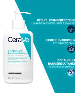 Gel moussant anti-imperfections Cerave