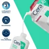 Gel moussant visage CeraVe - un flacon-pompe de 473ml et une éco-recharge de 473ml offre spéciale