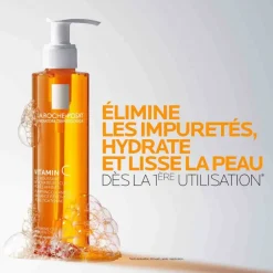 Gel moussant vitamine C La Roche-Posay - flacon-pompe de 200ml