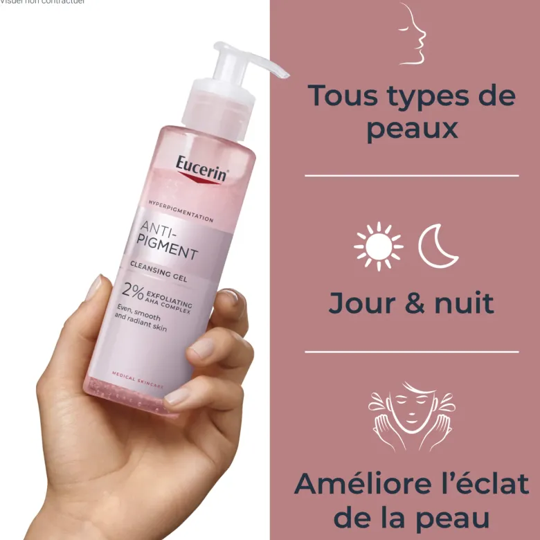 Gel nettoyant Anti-Pigment Eucerin - flacon de 400ml