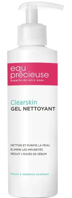 Gel nettoyant Clearskin Eau Précieuse - flacon-pompe de 200 ml