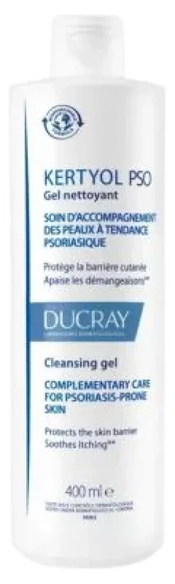 Gel nettoyant Kertyol PSO Ducray - flacon de 400ml