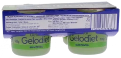 Gelodiet Eau gélifiée avec édulcorant saveur menthe Delical - lot de 4 pots de 120g