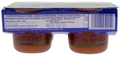 Gelodiet Eau gélifiée avec édulcorant saveur cola Delical - lot de 4 pots de 120g