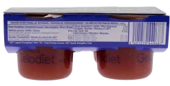 Gelodiet Eau gélifiée saveur raisin Delical - lot de 4 pots de 120g