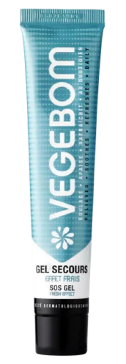 Gel secours effet frais Vegebom - tube de 45 ml