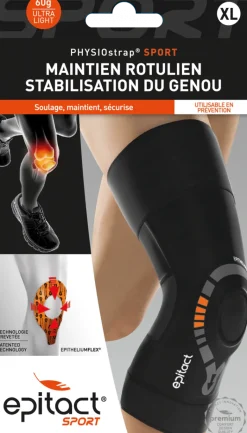 Genouillère Physiostrap Sport Epitact – taille S, 1 unité