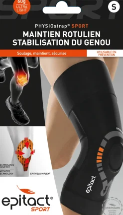 Genouillère Physiostrap Sport Epitact – taille S, 1 unité