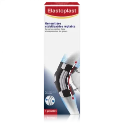 Genouillère stabilisatrice réglable sport Elastoplast - 1 genouillère ajustable taille unique