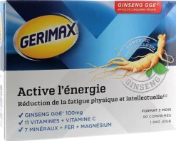 Gerimax active l'énergie