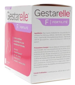 Gestarelle F fertilité Iprad santé - boite de 30 sachets