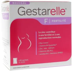 Gestarelle F fertilité Iprad santé - boite de 30 sachets