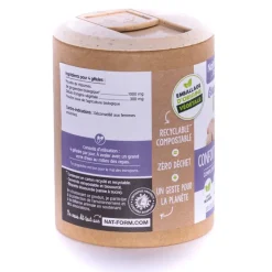 Gingembre Bio Ecoresponsable Nat&Form - Boite de 200 gélules