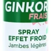 Ginkor Frais Spray effet froid jambes légères Bouchara – spray 125 ml