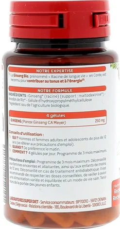 Ginseng bio Super Diet