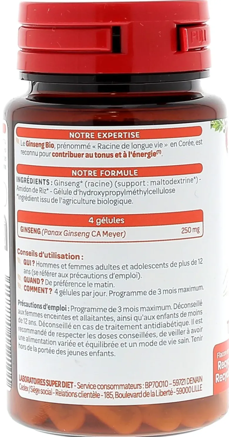 Ginseng bio Super Diet