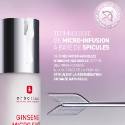 Ginseng micro shot sérum advanced 0,3% Erborian - flacon de 30ml