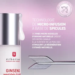 Ginseng micro shot sérum starter 0,1% Erborian - flacon de 30ml
