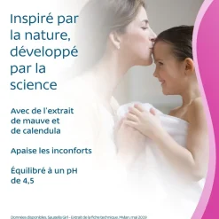 Girl émulsion lavante douce Saugella