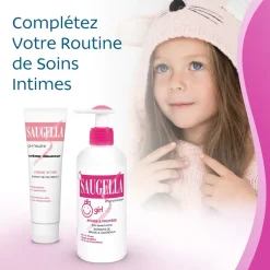 Girl émulsion lavante douce Saugella