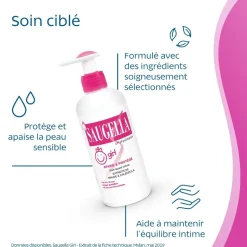 Girl émulsion lavante douce Saugella