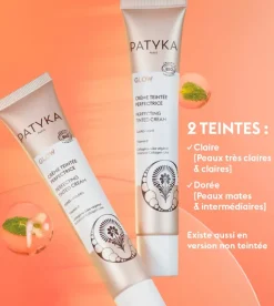 Glow crème teintée perfectrice Patyka - tube de 40ml