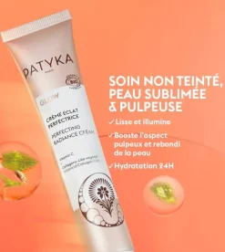 Glow crème teintée perfectrice Patyka - tube de 40ml