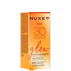 Glow fluide solaire bonne mine SPF30 Nuxe Sun - tube de 40ml
