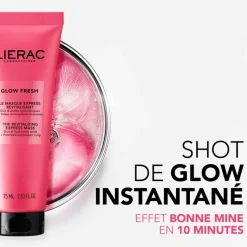 Glow Fresh le masque express revitalisant Lierac - tube de 75ml