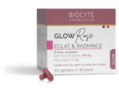 Glow Rose éclat & radiance Biocyte - pot de 60 gélules