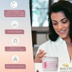 Glow Rose éclat & radiance Biocyte - pot de 60 gélules