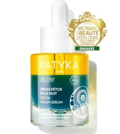 Glow sérum détox belle nuit Patyka - flacon-pipette de 30ml