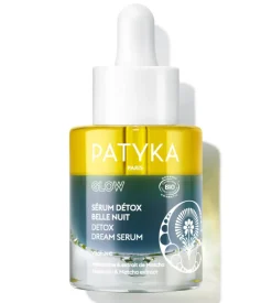 Glow sérum détox belle nuit Patyka - flacon-pipette de 30ml