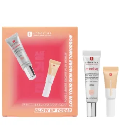 Glow up today CC crème x Super BB concealer Erborian - coffret de 2 produits