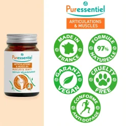 Gélules S.O.S Flex Articulations & muscles Puressentiel - boîte de 30 gélules