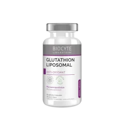Glutathion Liposomal anti-oxydant Biocyte - 30 gélules micro-encapsulés