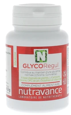 GLYCORegul Nutravance - pot de 90 gélules