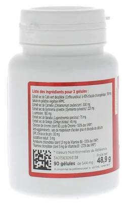 GLYCORegul Nutravance - pot de 90 gélules