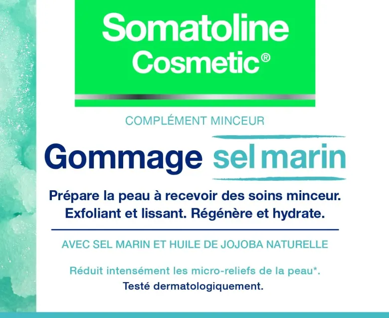 Gommage sel marin Somatoline Cosmetic - pot de 350 g