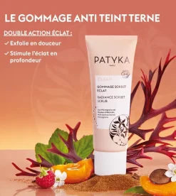 Gommage sorbet éclat bio Patyka - tube de 50ml