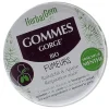 Gommes gorge bio fumeurs HerbalGem - boîte de 45g