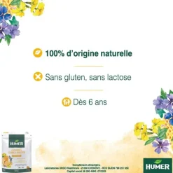 Gommes gorge sensible Humer - sachet de 30 gommes à sucer